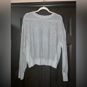 Michael Stars Net Long Sleeve Pullover